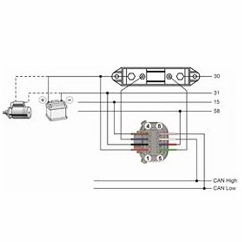 150A Amp Singleviu Ammeter Gauge